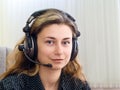 Smiling customer support