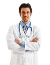 Smiling doctor portrait Royalty Free Stock Photo