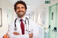 Smiling doctor portrait Royalty Free Stock Photo
