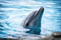 Smiling dolphin Royalty Free Stock Photo