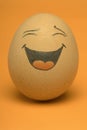 Smiling Egg Royalty Free Stock Photo