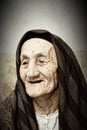 Smiling elderly woman Royalty Free Stock Photo