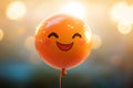 Smiling Emoji Balloon for Laughter Day