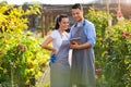 Garden Center Employees Royalty Free Stock Photo