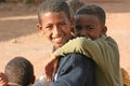 Smiling Eritrean boys in the suburbs of Asmara, Eritrea