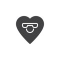 Smiling Face With Sunglasses emoticon vector icon