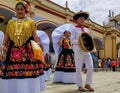 Smiling faces at the Guelaguetza celebration in Ocotlan, Oaxaca.