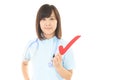 Smiling female nurse Royalty Free Stock Photo