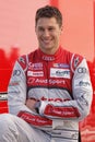 Smiling french driver Loic Duval