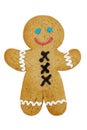 Smiling Gingerbread Man