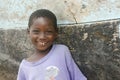 Smiling girl in Ghana