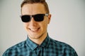 Smiling guy in sunglasses