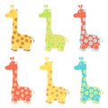 Smiling Happy Giraffe Icon