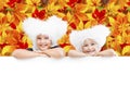 Autumn Girls Banner