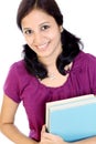 Smiling Indian female student Royalty Free Stock Photo