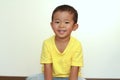 Smiling Japanese boy Royalty Free Stock Photo