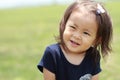 Smiling Japanese girl Royalty Free Stock Photo