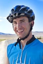 Smiling Male Bike Rider