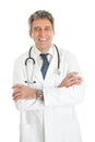 Smiling medical doctor man with stethoscope Royalty Free Stock Photo