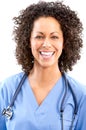 Smiling medical nurse