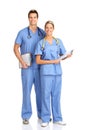 Smiling medical people Royalty Free Stock Photo