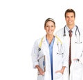 Smiling medical people Royalty Free Stock Photo