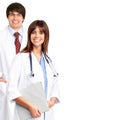 Smiling medical people Royalty Free Stock Photo