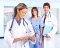 Smiling medical people Royalty Free Stock Photo