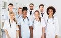 Group Of Multi Ethnic Male And Female Doctors