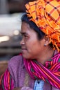 Smiling Pa-O tribe woman, Myanmar