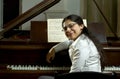 Smiling Piano Teacher