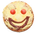 Smiling pizza