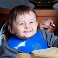 Smiling Portrait of a baby boy