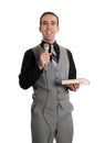 Smiling Preacher Royalty Free Stock Photo