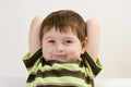 Smiling preschool boy Royalty Free Stock Photo