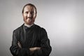 Smiling priest Royalty Free Stock Photo