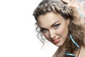 Smiling russian woman Royalty Free Stock Photo