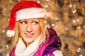 Smiling Santa Woman Royalty Free Stock Photo