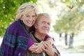 Smiling senior couple Royalty Free Stock Photo