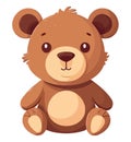 Smiling teddy bear toy