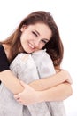 Smiling teenager girl Royalty Free Stock Photo