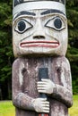 Smiling Totem Face