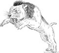 Smilodon Royalty Free Stock Photo