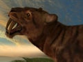 Smilodon Cat Royalty Free Stock Photo