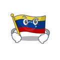 Smirking venezuela flag in the character cupboard