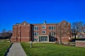 Smith hall historic building at Buena Vista University in Storm Lake Iowa