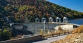 View of Smith Mountain Dam and Visitors Path
