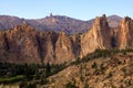 Smith Rock and Crooked River Canyon Royalty Free Stock Photo