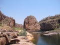 Smith rock, Nitmiluk National Park, Northern Territory, Australia Royalty Free Stock Photo