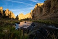 Smith Rock, Oregon Royalty Free Stock Photo